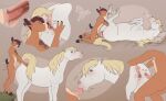 anatomically_correct anatomically_correct_anus anatomically_correct_genitalia anatomically_correct_vulva animal_genitalia animal_vulva anthro anthro_on_feral anthro_penetrating anthro_penetrating_feral anus arm_tattoo balls bestiality blonde_hair blue_eyes bodily_fluids brown_body brown_fur clitoral_winking clitoris cloven_hooves cum cum_in_vagina cum_inside cumshot cunnilingus deer duo ejaculation equid equine equine_anus equine_genitalia equine_vulva erection fellatio female female_feral female_penetrated fenn.perrox feral feral_penetrated fur genital_fluids genitals hair hi_res hooves horse humanoid_genitalia humanoid_penis internal internal_vaginal larger_female larger_feral larger_penetrated lying male male/female male_on_feral male_penetrating male_penetrating_female male_penetrating_feral mammal moan multiple_positions on_back oral penetration penile penis plap puffy_anus sex short_tail size_difference smaller_anthro smaller_male tail tattoo underhoof unguligrade vaginal vulva white_body white_fur