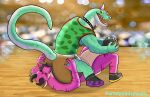 3_horns 4_fingers 5_fingers abdl anthro artist_name athletic_wear ball basketball basketball_(ball) basketball_court basketball_jersey basketball_uniform bedroom_eyes black_claws black_clothing black_collar black_finger_claws black_footwear black_horn black_neckwear black_shoes blue_diaper_tape blue_text blurred_background body_worship brown_eyes brown_floor butt butt_grab butt_worship casual_diaper cheek_piercing claws clean_diaper cloth_diaper clothed clothing collar colored countershade_body countershade_face countershade_neck countershade_scales countershade_tail countershade_torso countershading crowd curved_horn detailed_background diaper diaper_facesitting diaper_fetish diaper_in_face diaper_only diaper_sniffing diaper_snoofing diaper_worship digital_drawing_(artwork) digital_media_(artwork) dragon dragon_ears duo facesitting facial_horn facial_piercing facial_stripes feces finger_claws fingers floor footwear forked_tongue full_diaper furgonomic_diaper furgonomics goat_(movie) gold_piercing gradient_countershading green_arms green_back green_body green_chest green_claws green_clothing green_face green_finger_claws green_footwear green_hands green_jersey green_legs green_neck green_scales green_shirt green_shoes green_snout green_spots green_tail green_tank_top green_topwear green_torso green_upper_jaw group half-closed_eyes hand_on_butt head_horn head_spikes hi_res holding_ball holding_basketball holding_butt holding_diaper holding_object holding_roarball horn humanoid_hands jersey komodo_dragon lizard lizard_tail long_ears long_tail long_tongue looking_at_another looking_back looking_back_at_another looking_pleasured male male/male modo_olachenko monitor_lizard multi_horn multicolored_body multicolored_chest multicolored_claws multicolored_clothing multicolored_collar multicolored_ears multicolored_eyes multicolored_face multicolored_finger_claws multicolored_footwear multicolored_jersey multicolored_neck multicolored_neckwear multicolored_scales multicolored_shirt multicolored_shoes multicolored_snout multicolored_tail multicolored_tank_top multicolored_topwear multicolored_torso muscular muscular_anthro muscular_arms muscular_legs muscular_male mythological_creature mythological_scalie mythology narrowed_eyes neck_piercing neckwear nose_horn nose_piercing open_mouth paddedwolfy painted_claws pantsless pantsless_anthro pantsless_male pattern_clothing pattern_jersey pattern_shirt pattern_tank_top pattern_topwear piercing pink_arms pink_body pink_chest pink_claws pink_countershading pink_ears pink_face pink_finger_claws pink_hands pink_inner_ear pink_legs pink_scales pink_snout pink_spikes pink_spines pink_stripes pink_torso pointy_ears public public_diaper_use purple_clothing purple_footwear purple_shoes raised_tail red_clothing red_jersey red_shirt red_tank_top red_topwear reptile reptile_tail ridged_horn ring_piercing roarball roarball_(ball) scales scalie scaly_tail seductive septum_piercing sharp_teeth shirt shoes short_horn silver_piercing sitting sitting_on_another small_horn sniffing soiled_diaper soiling sony_corporation sony_pictures spectator spectators spikes spikes_(anatomy) spines sport sportswear spots spotted_clothing spotted_shirt spotted_topwear striped_arms striped_body striped_legs striped_scales striped_shoulders striped_thighs stripes tail tan_diaper tank_top teeth teeth_showing text thick_diaper thick_neck tongue tongue_out tongue_piercing topless topwear touching_diaper two_tone_body two_tone_chest two_tone_ears two_tone_face two_tone_neck two_tone_scales two_tone_snout two_tone_tail two_tone_torso unclean_diaper uniform used_diaper ventral_scales wearing_diaper white_body white_chest white_collar white_countershading white_diaper white_face white_lower_jaw white_neckwear white_scales white_snout white_tail white_throat white_torso wood wood_floor yellow_claws yellow_clothing yellow_eyes yellow_finger_claws yellow_footwear yellow_sclera yellow_shoes zora_drakori