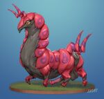 animal_genitalia animal_penis anus balls big_anus big_balls equine_anus equine_genitalia equine_penis exoskeleton feral flared_penis generation_5_pokemon genitals hi_res huge_anus laser_(artist) male medial_ring nintendo penis pokemon pokemon_(species) puffy_anus scolipede solo