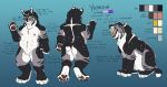 anthro bisexual_pride_colors eurasian_lynx fangs felid feline feral hi_res leopard_spots lgbt_pride lynx male male_anthro mammal model_sheet multi_nipple multicolored_body nipples nonbinary_(lore) open_mouth overweight overweight_anthro prehistoric_species pride_colors saber-toothed_tiger sabertooth_(anatomy) short_tail snaggle_tooth solo spots tail teeth trans_(lore) trans_man_(lore) transgender_pride_colors yarrow_(yarrowlynx) yarrowlynx yawn