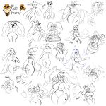 1:1 anthro areola balls banette bellossom big_breasts biped bisharp black_text breasts bulge carbink diancie english_text erection eyelashes featureless_breasts featureless_crotch female gasp generation_2_pokemon generation_3_pokemon generation_5_pokemon generation_6_pokemon generation_7_pokemon generation_8_pokemon generation_9_pokemon genitals glans group hand_on_cheek harriett_(latiar) haru_(latiar) heart_symbol hi_res hisuian_form hisuian_lilligant humanoid humanoid_genitalia humanoid_penis lampent latiar legendary_pokemon looking_back lurantis magearna motion_lines nintendo nipples nude open_mouth pecharunt penis pokemon pokemon_(species) pokemorph profanity question_mark regional_form_(pokemon) simple_background sparkles standing steenee talking_to_another tapu_fini tapu_lele text tongue tsareena white_background