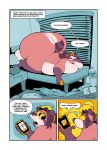 2026 anthro balls belly beverage_bottle beverage_can big_balls big_belly big_butt big_moobs black_eyes black_hair border bottle brown_body brown_fur butt canid canine cellphone clothing comic container cookie_(ruffythelion) dialogue electronics english_text fur furniture_lamp genitals grindr hair hi_res holding_cellphone holding_object holding_phone holding_smartphone huge_balls huge_belly huge_butt huge_moobs hyper hyper_balls hyper_butt hyper_genitalia lamp leaf lonely lying male mammal messy messy_room moobs morbidly_obese morbidly_obese_anthro morbidly_obese_male multiple_scenes nude nude_anthro nude_male obese obese_anthro obese_male on_front overweight overweight_anthro overweight_male phone ponytail profanity raccoon_dog ruffythelion smartphone soda_bottle solo speech_bubble tanuki text text_box tied_hair white_border yellow_sclera
