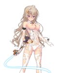  1girl ahoge blue_eyes blush bow braid breasts breasts_out brown_hair elbow_gloves game_asset genseishinki_sacred_virth gloves glowing glowing_sword glowing_weapon hair_ornament holding holding_ribbon_baton holding_sword holding_weapon large_breasts large_variant_set long_hair looking_at_viewer magical_girl navel nipples non-web_source official_art panties parted_lips purple_eyes sacred_claire self-datamine simple_background solo sword tachi-e thighhighs tierna_aeride_throne torn_clothes torn_gloves torn_thighhighs transparent_background underwear variant_set weapon white_gloves white_panties yuugure_pairo 