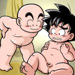  dragon_ball krillin son_goku tagme 