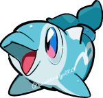  animal_focus chibi chibi_only commentary_request dolphin english_commentary finizen full_body kawaanago lowres mixed-language_commentary multicolored_eyes no_humans open_mouth pokemon pokemon_(creature) pokemon_focus smile solo transparent_background twitter_username two-tone_eyes 