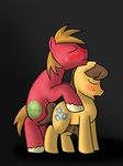  big_macintosh caramel friendship_is_magic my_little_pony sawsta 