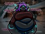 4:3 4_fingers anthro asking asking_another asking_partner belly belly_cutout belly_folds belly_overhang big_belly big_breasts black_body black_ears black_eyebrows black_eyes black_fur blue_blush blue_emanata blue_glow blue_heart blue_markings blue_text blush bottomwear breasts clothed clothed_anthro clothed_female clothing color_coded_text compliment cowlick cutout deep_navel dialogue eeveelution ellipsis emanata escalator exposed_belly eyebrow_through_hair eyebrows eyelashes female female_anthro fingers fur generation_2_pokemon glistening glistening_belly glistening_body glistening_breasts glistening_clothing glistening_fur glistening_thighs glowing glowing_markings hair heart_symbol hi_res huge_belly huge_thighs looking_aside mall markings navel nintendo obese obese_anthro obese_female offscreen_character overweight overweight_anthro overweight_female pink_text pokemon pokemon_(species) praise purple_hair red_clothing red_sclera red_sweater red_topwear ring_(marking) rumbling_stomach self-esteem_issues shiny_pokemon shirt_up shorts sinflative solo sweater sweater_dress talking_to_another talking_to_partner term_of_endearment text thick_thighs topwear translucent translucent_hair turtleneck umbreon vowelless vowelless_vocalization weight_conscious wide_hipped_anthro wide_hipped_female wide_hips