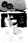 2025 2:3 absurd_res ambient_arthropod ambient_butterfly ambient_insect ambiguous_gender ambiguous_human biped clothed clothing comic deltarune dialogue digital_drawing_(artwork) digital_media_(artwork) english_text goomyloid hair hi_res human kris_dreemurr mammal monochrome nonbinary_(lore) short_hair solo speech_bubble text undertale_(series) weird_route
