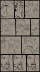 absurd_res angst angsty black_and_orange comic desperation english_text female female/female hi_res hunger_noises hungry lagomorph leporid mammal monochrome rabbit rumbling_stomach sequence sinfullapis skinny_female slightly_chubby slightly_chubby_female starvation starved starving text tragedy unwilling_pred vore vore_day vore_day_2026 weight_loss willing_prey