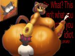 anal anal_hair anthro anus areola big_anus big_areola big_breasts big_butt big_penis bodily_fluids breasts butt creepy_smile creepypasta crowundeadcat cum dark_areola dialogue domestic_cat duo ejaculation evil_laugh eyewear eyewear_on_head felid feline felis gameoverse genital_fluids genitals glitch_productions goggles goggles_on_head gynomorph gynomorph/male hand_on_head hi_res huge_breasts huge_butt huge_penis human_teeth hyper hyper_butt image_bubble intersex intersex/male kit_bodega larger_gynomorph larger_intersex looking_back male mammal masturbation onomatopoeia oral penile penile_masturbation penis puffy_anus pupils red_pupils rimming seminal_kit.txt sex size_difference smaller_male smile sound_effects sweat sweaty_body text thick_thighs toothy_grin wide_eyed wide_hips