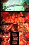 absurd_res catfolk comic dialogue electricity english_text fantasy fek fekkri_talot fire gun hi_res kite_tower knife lightning ranged_weapon rikken_talot snare_trap text the_sparks_of_daybreak weapon