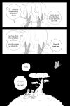 2025 2:3 absurd_res ambient_arthropod ambient_butterfly ambient_insect ambiguous_gender ambiguous_human anthro antlers biped clothed clothing comic deer deltarune dialogue digital_drawing_(artwork) digital_media_(artwork) duo english_text female female/ambiguous female_anthro goomyloid hair hi_res hooves horn human kris_dreemurr long_hair mammal melting monochrome new_world_deer noelle_holiday nonbinary_(lore) short_hair speech_bubble text undertale_(series) unguligrade weird_route