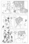 2025 2:3 absurd_res ambient_arthropod ambient_butterfly ambient_insect ambiguous_gender ambiguous_human anthro antlers biped clothed clothing comic deer deltarune dialogue digital_drawing_(artwork) digital_media_(artwork) duo english_text female female/ambiguous female_anthro goomyloid hair hi_res hooves horn human kris_dreemurr long_hair mammal monochrome new_world_deer noelle_holiday nonbinary_(lore) short_hair speech_bubble symbolism text undertale_(series) unguligrade weird_route