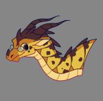 ambiguous_gender cricket_(wof) dragon european_mythology eyewear eyewear_only facial_horn feral glasses glasses_only glassshine hivewing_(wof) horn markings mythological_creature mythological_scalie mythology nose_horn nude scales scalie simple_background smile solo spikes spikes_(anatomy) wearing_glasses western_dragon wings_of_fire yellow_body yellow_scales