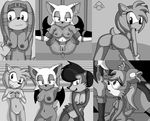  amy_rose mina_mongoose rouge_the_bat sally_acorn sonic_team that_smeargle tikal_the_echidna 