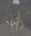 animated_skeleton bone cemetery deer doggystyle duo female feral from_behind_position male mammal mounting sex skeleton tiny_terrible undead