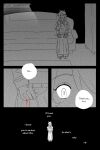 2025 2:3 absurd_res anthro antlers biped blood blood_on_hand bodily_fluids clothed clothing comic deer deltarune detailed_background dialogue digital_drawing_(artwork) digital_media_(artwork) english_text female female_anthro furniture goomyloid hair hi_res hooves horn long_hair mammal monochrome new_world_deer noelle_holiday sitting snowgrave sofa solo speech_bubble text undertale_(series) unguligrade weird_route