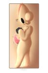 2026 absurd_res alpha_channel anthro biped bodily_fluids digital_media_(artwork) erection floating_head genital_fluids genitals hi_res jera_(twelve_steps) krita_(artwork) leaking_precum male markings penis pink_penis precum question_mark red_markings solo standing twelve_steps twitching unknown_species