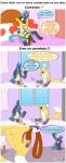 3_fingers 3_panel_comic abs angry anthro arepa armwear artist_logo artist_name athletic athletic_anthro athletic_female athletic_male bandai_namco bed bedroom belt belt_buckle beverage biceps big_butt biped black_body black_claws black_fur black_nose black_sclera blue_eyes bodily_fluids bracelet braixen bread breakfast bridal_gauntlets buckle butt candy carrying_another carrying_partner chest_tuft chocolate claws clothed clothed/nude clothing coffee coffee_mug comic countershading cross-popping_vein crying curvy_figure cutlery dessert dialogue digimon digimon_(species) ear_tuft eating egg eyebrows eyelashes eyeliner facial_markings fangs female fingers food frown fur fur_markings furniture generation_4_pokemon generation_6_pokemon group head_markings heart_symbol hi_res holding_object hug inside jewelry kitchen_utensils larger_female larger_male leg_markings logo lolpuny87 long_ears long_tail looking_at_another looking_down looking_down_at_partner looking_up looking_up_at_partner lucario lying makeup male markings mask_(marking) mega_stone muscular muscular_anthro muscular_female muscular_male navel neck_tuft nintendo nude on_back open_mouth orange_body orange_eyes orange_fur orange_nose pecs pink_tongue pokemon pokemon_(species) purple_body purple_clothing purple_fur red_clothing red_eyes renamon rice romantic romantic_couple scared shaded shocked shy sitting size_difference smaller_female smaller_male smile spanish_text speech_bubble spikes spoon table tail tan_body tan_fur tears teeth text thick_thighs thigh_markings tomoe_(symbol) tongue tools triceps tuft vein white_body white_countershading white_fur wide_hips window yellow_body yellow_clothing yellow_fur yin_yang