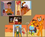 absurd_res beach bikini breasts caught_in_the_act changing_clothing cheese_the_chao clothing clothing_theft comic covering covering_self cream_the_rabbit embarrassed embarrassed_naked_female female forced forced_exposure genitals hi_res himitsu looking_at_another marine_the_raccoon miles_prower nipples nude nude_female nude_male one_piece_suit peeping penis punishment sega sonic_the_hedgehog_(series) stealing swimming_trunks swimwear swimwear_removed swimwear_theft two-piece_swimsuit undressing voyeur