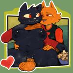 2026 anthro anthro_on_anthro anthro_penetrated anthro_penetrating anthro_penetrating_anthro areola balls big_breasts biped bodily_fluids breasts canid canine chair_position digital_media_(artwork) domestic_cat duo felid feline felis female female_anthro female_penetrated fox from_behind_position genitals gregg_lee hi_res latchk3y mae_borowski male male/female male_anthro male_penetrating male_penetrating_female mammal night_in_the_woods nipples penetration penile penile_penetration penis penis_in_vagina pubes red_eyes sex sweat sweaty_balls sweaty_genitalia vaginal vaginal_penetration vulva