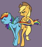  applejack clopshop friendship_is_magic my_little_pony rainbow_dash 