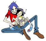  2d fantasydemon gorillaz noodle tagme 