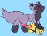 absurd_res animal_genitalia anus balls black_body black_fur blush bodily_fluids canine_genitalia claws duo female feral fluffy fluffy_tail forced forced_oral fur generation_2_pokemon generation_3_pokemon genitals grey_body grey_fur hi_res hyena male male/female mammal mouse murid murine nintendo open_mouth oral pawpads penis pichu pinned pinned_to_ground pokemon pokemon_(species) poochyena rape rodent rory_arctic_fox saliva sex size_difference tail vulva yellow_body yellow_fur