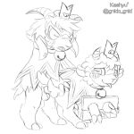 1:1 anal anal_penetration angry anthro anthro_on_anthro balls bdsm bell bell_collar black_and_white blush bodily_fluids bondage bound bovid caprine claws clothing collar crown cult_of_the_lamb cum duo from_behind_position fur genital_fluids genitals gnida_gnid goat goat_(cult_of_the_lamb) hair happy headgear hi_res hooves horizontal_pupils horn lamb_(cult_of_the_lamb) leaking leaking_precum male male/male mammal massive_monster_(studio) monochrome penetration penis precum pseudo_incest_(lore) pupils purple_crown_(cult_of_the_lamb) red_crown_(cult_of_the_lamb) restraints robe sex sheep signature simple_background sketch standing stocks tapering_penis teeth tongue white_background wool_(fur)