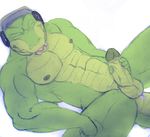  abs balls biceps big_muscles captain_nikko chaotix crocodile erection eyes_closed green_scales headphones looking_at_viewer male masturbation muscles nude pecs penis reptile scalie sega solo sonic_(series) sonic_team spread_legs spreading thick_penis uncut vector_the_crocodile 
