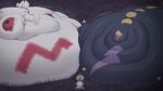 16:9 2025 absurd_res belly big_belly feral fur generation_3_pokemon grass green_hair group hair hi_res huge_belly hyper hyper_belly morbidly_obese nintendo obese outside overweight plant pokemon pokemon_(species) ralts seviper shweetmagnet trio white_body white_fur widescreen zangoose