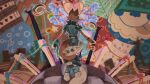 anthro brother_(lore) brothers_(lore) canid canine canis clothed clothing collage_(artwork) detailed_background duo epic_games feet fennix_(fortnite) fortnite fox fur hi_res incest_(lore) love male male/male mammal muscular orange_body orange_fur pinumontbalou rear_view sibling_(lore) sitting spikes string volpez_(fortnite) white_body white_fur