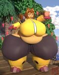 3d_(artwork) anthro belly big_breasts big_butt breast_expansion breasts butt butt_expansion digital_media_(artwork) expansion female gameoverse gameplay_mechanics glitch_productions hi_res huge_breasts huge_butt huge_hips huge_thighs hyper hyper_breasts hyper_butt hyper_hips inflation kit_bodega overweight slightly_chubby solo standing tall tall_female thick_thighs tropical vep125 wide_hips