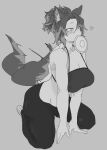 2026 afterimage animal_humanoid bangs bent_legs big_breasts biped blush blush_lines bottomwear bra breasts canid canid_humanoid canine canine_humanoid cleavage clothed clothed_female clothed_humanoid clothing collarbone crotch_lines cute_fangs digital_media_(artwork) epid_games eyebrow_through_hair eyebrows eyelashes fangs female female_humanoid fingers fluffy fluffy_tail footwear frisbee frisbee_in_mouth full-length_portrait fully_clothed fully_clothed_female fully_clothed_humanoid furgonomic_bottomwear furgonomics grey_background greyscale hair hair_between_eyes hair_bun heart_symbol hi_res highlights_(coloring) humanoid inner_ear_fluff kneeling korean_description looking_up mammal mammal_humanoid meckmeck00124 midriff monochrome motion_lines open_hands pants parted_bangs partially_colored portrait ran_(trickcal) shoes simple_background solo straight_arms tail tail_motion tailwag teeth thick_thighs thin_eyebrows three-quarter_view translucent translucent_hair trickcal tuft underwear wide_hipped_female wide_hipped_humanoid wide_hips wolf_humanoid yellow_eyes yoga_pants