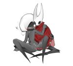 anthro arthropod beads between_legs blush bodily_fluids butt cloak clothing confex digital_drawing_(artwork) digital_media_(artwork) duo ejaculation featureless_chest female female/female flat_chested genital_fluids genitals hand_on_hip hollow_knight:_silksong hollow_knight_(franchise) hornet_(hollow_knight) intimate lace_(hollow_knight:_silksong) looking_pleasured narrowed_eyes nude object_in_pussy penetration prayer_beads red_cloak red_clothing rosary segmented_body sex shaking sitting spread_legs spreading team_cherry vaginal vaginal_fluids vaginal_penetration vaginal_squirting vulva