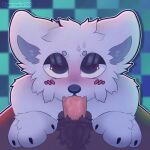 1:1 2026 2d_animation ambiguous_gender ambiguous_penetrated animated animated_gif anthro anthro_on_anthro anthro_penetrated anthro_penetrating anthro_penetrating_ambiguous anthro_penetrating_anthro balls bedroom_eyes biped blush blush_lines bodily_fluids canid canine canis colored domestic_dog duo fellatio fur genitals humanoid_genitalia looking_at_viewer male male/ambiguous male_penetrating male_penetrating_ambiguous mammal motion_tweening narrowed_eyes nude_anthro oral oral_penetration paws penetration penile penis penis_in_mouth pose psychedelipup pubes puppyspice420 seductive sex short_playtime sweat white_body white_fur wolf