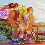 1:1 anal anal_penetration anonymous_character anthro araucaria balls bodily_fluids boots bovid bovine bracelet building butt cattle clothed clothed_sex clothing cum cum_in_ass cum_inside cum_on_ground dreadlocks duo ejaculation evergreen_tree eyebrow_piercing eyebrows facial_piercing flower footwear from_behind_position genital_fluids genitals glistening glistening_bodily_fluids glistening_cum glistening_genital_fluids hi_res horn jewelry jockstrap landscape male male/male mammal map masturbating_while_penetrated masturbation muscular mustelid one_eye_closed otter penetration penile penile_penetration penis_in_ass piercing pine_tree plant portuguese_text public public_sex sex shoes skyscraper sleeveless_hoodie slightly_chubby sneakers strawb5rryotter tail text tree underwear
