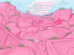 4:3 absurd_res amphibian aquatic axolotl belly big_belly big_tail blue_sclera body_outline building car casual_vore cloud digestion digestion_noises hi_res huge_belly hyper hyper_belly imprint levi_(nommsalotl) mass_vore mole_salamander mountain_range muffled_screaming muffled_sounds muffled_speech multiple_prey nommsalotl object_vore oral_vore pink_body pupils purple_pupils salamander size_difference smaller_pred tail talking_to_prey unwilling_prey vehicle vore willing_prey winged_eyeliner