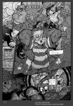 2025 3_toes 4_toes 5_fingers absurd_res anal_fluids anthro avian bird black_and_white bodily_fluids bottomwear brick_(nsfuwu4) butt camille_(nsfuwu4) claws clothed clothed_anthro clothed_female clothed_male clothing comic covering covering_face dialogue english_text feet female finger_claws fingers footprint footwear fully_clothed fully_clothed_anthro fully_clothed_female fully_clothed_male group hi_res hyena lagomorph leporid male mammal monochrome monster multiple_scenes mustelid musteline nsfuwu4 owl paranoid pawprint rabbit reno_(nsfuwu4) scared shocked shorts socks speech_bubble spots stirrup_socks talons text toes torn_bottomwear torn_clothing torn_shorts true_musteline vera_(nsfuwu4) weasel worried