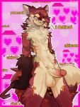2026 absurd_res ailurid anthro balls belly big_balls big_penis canid canine chest_tuft clenched_teeth crazy_eyes creepy_cute creepy_face creepy_smile crotch_tuft crowbar digital_drawing_(artwork) digital_media_(artwork) domestic_cat erection fe7r8iode felid feline felis foreskin fox fur genitals gloves_(marking) hazzy_(kaiju_paradise) hi_res holding_object holding_weapon humanoid_genitalia humanoid_penis hybrid insane kaiju_paradise male mammal markings penis pink_background red_body red_fur red_nose red_panda retracted_foreskin roblox scar sharp_teeth simple_background smile smiling_at_viewer solo stitch_(sewing) teeth teeth_showing tools tuft weapon whiskers white_balls white_belly white_body white_fur wide_eyed