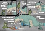 anthro anthro_on_feral balls banana basket bestiality bodily_fluids breeding_mount casual_masturbation casual_nudity casual_orgasm casual_sex claws comic container cum cum_on_body cum_on_face cum_on_food cumming_on_another dialogue drag'n_wash dragon drake1dragon duo egg english_text erection feral food fruit gator_dragon_games genital_fluids genitals hi_res horn kobold kobold_(drag'n_wash) male male/male masturbation melon mythological_creature mythological_scalie mythology nude penis picnic_basket picnic_blanket plant ryan_(drag'n_wash) scalie sex sharp_teeth size_difference social_nudity tail talking_feral teeth text tongue tongue_out watermelon