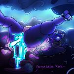 0mr-wolf0 1:1 abdominal_bulge bedroom_eyes blue_body blue_cum bodily_fluids claws cloud colored_cum cum cum_in_ass cum_inside curling_toes dialogue digitigrade dragon feet feral genital_fluids glowing glowing_cum glowing_tongue hi_res hurricane_weaver kirk_(0mr-wolf0) lying motion_lines mythological_creature mythological_scalie mythology narrowed_eyes offscreen_character on_back pawpads scalie seductive sharp_teeth simple_background solo teeth tongue tongue_out twitching unusual_bodily_fluids unusual_cum unusual_genital_fluids
