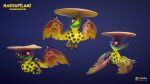 16:9 2022 3d_(artwork) 4_toes adobe_photoshop_(artwork) ambiguous_feral ambiguous_gender autodesk_maya_(artwork) belly big_belly biped bipedal_feral black_claws black_talons blue_background bomber_(marsupilami) brown_wings claws closed_smile colored company_logo company_name digital_media_(artwork) english_description english_text feet feral flying glowing glowing_belly glowing_mouth gradient_background green_body green_skin green_tail group hi_res looking_down markings marsupilami:_hoobadventure marsupilami_(series) membrane_(anatomy) membranous_wings mouth_closed multicolored_body multicolored_tail multicolored_wings notched_wings nude nude_ambiguous ocellus_services official_art open_mouth open_smile pink_tongue pink_wings prehistoric_species pterosaur pupils purple_body purple_skin red_body red_eyes red_scales reptile scales scalie sergey_titov shaded sharp_teeth simple_background smile substance_painter_(artwork) tail tan_body tan_sclera tan_skin teeth text toes tongue trio unity_(artwork) unusual_anatomy white_markings widescreen wing_claws wing_markings wings zbrush_(artwork)