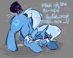 2026 anthro blue_body blue_fur bodily_fluids cutie_mark digital_drawing_(artwork) digital_media_(artwork) dildo dildo_insertion english_text equid equine female friendship_is_magic fur hasbro hi_res horn leaking looking_pleasured mammal moan my_little_pony mythological_creature mythological_equine mythology onomatopoeia open_mouth pink_tongue purple_eyes sex_toy sex_toy_insertion solo sound_effects tears tears_of_pleasure text thatponybell tongue tongue_out trixie_(mlp) unicorn