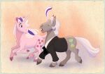 2017 age_difference bent_legs black_clothing black_suit border bottomless bottomless_male british_broadcasting_corporation brown_ear_tips clothed clothed_feral clothed_male clothing cloven_hooves colored crossover crows_feet cutie_mark dialogue_in_description digital_drawing_(artwork) digital_media_(artwork) dipstick_ears doctor_who duo ear_markings earth_pony elderly elderly_feral elderly_male english_description equid equine eyebrows eyelashes feathering female female_feral feral first_doctor frown fur german_description grey_body grey_border grey_fur grey_hooves hasbro hooves horn horse lidded_eyes light lighting long_mane long_tail looking_at_another looking_at_viewer looking_back looking_back_at_another male male_feral mammal mane markings medium_mane mlp_g1 monotone_mane monotone_tail multicolored_body multicolored_ears multicolored_fur multicolored_mane multicolored_tail my_little_pony mythological_creature mythological_equine mythology nude nude_female older_feral older_male open_frown open_mouth pink_body pink_eyebrows pink_fur pink_hooves pink_horn pink_tail ponification pony pupils purple_eyes purple_mane purple_tail quadruped red_tongue shaded simple_background soft_shading suit tail the_doctor_(doctor_who) thick_eyebrows thiscrispykat tongue topwear twilight_(mlp) two_tone_mane unguligrade unicorn unicorn_horn walking white_clothing white_ear_tips white_eyebrows white_mane white_mouth white_sclera white_tail white_topwear wrinkles younger_female younger_feral