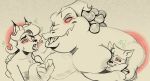 2024 anthro bodily_fluids breasts carmelita_fox chubby_arms claws clothed clothing dazed dominant dominant_female ears_up face_on_breast female female/female finger_on_chin group group_sex hand_on_back heart_symbol hi_res hug hugging_breasts hypnosis hypnotic_eyes implied_kissing licking male male/female mind_control monochrome mz._ruby nipple_fetish nipple_lick nipple_play nipples nude obese obese_anthro obese_female open_mouth open_smile overweight overweight_anthro overweight_female ringed_eyes saliva saliva_string sex slightly_chubby slightly_chubby_female slim slim_anthro slim_female slim_male sly_cooper sly_cooper_(series) smile smug sony_corporation sony_interactive_entertainment submissive submissive_female submissive_male sucker_punch_productions thick_arms threesome tongue trio two_subs_one_dom weebdrawsnasty