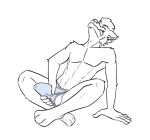 abs anthro aroused aroused_face aroused_male balls belly big_bulge blue_briefs blue_clothing blue_underwear bodily_fluids briefs briefs_only bulge bulge_fondling bulge_grab bulge_rubbing clothed clothing crossed_legs crotch_fondling crotch_grab detailed_bulge dripping erection erection_under_clothing erection_under_underwear eyes_closed fantasizing felid feline fondling_bulge genital_fluids genital_outline genitals grope hair hand_on_bulge hand_on_crotch hand_on_own_bulge hand_on_own_crotch hi_res holding_bulge holding_crotch holding_erection holding_own_bulge holding_own_crotch imagining imminent_orgasm leaking_precum lion looking_pleasured mal_(fluorinatedfurry) male mammal manly masturbation masturbation_through_clothing nonbinary_(lore) pantherine pecs penile penile_masturbation penis penis_outline precum precum_drip precum_from_penis precum_on_own_penis precum_on_penis precum_through_clothing precum_through_underwear rubbing_bulge rubbing_crotch self_grope simple_background sitting sitting_on_ground slim slim_anthro slim_male solo squeezing_bulge syforg tenting tongue tongue_hanging_out tongue_out topless topless_anthro topless_male touching_bulge underwear underwear_only wet wet_clothing white_background