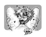 anthro duo ear_piercing ear_ring f-r95 female fur genitals humanoid_genitalia humanoid_vulva hyena male mammal piercing ring_piercing vulva