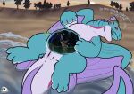 after_sex amphibian anthro anus aquatic axolotl beach blue_internal bodily_fluids cetacean cum cum_in_vagina cum_inside digestion dolphin dracolotl dragon duo female female_pred feral fin flippin-rad genital_fluids genitals hi_res inside_stomach internal larger_female lying male male/female male_prey mammal mole_salamander mythological_creature mythological_scalie mythology oan_(ghostofyourdad) oceanic_dolphin on_back oral_vore orca salamander scalie size_difference smaller_male toothed_whale vore vulva water wings