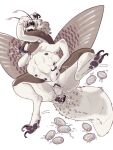 2_fingers 3:4 4_arms 8_nipples abdominal_bulge amniotic_fluid antennae_(anatomy) anthro apolilla arm_above_head armpit_hair armpit_tuft arthropod arthropod_abdomen back_wings belly belly_grab big_belly big_breasts black_teeth bodily_fluids bodily_fluids_drip bodily_fluids_from_pussy bodily_fluids_in_pussy body_hair breast_grab breasts claws crowning egg eggnant exhausted female finger_claws fingers flesh_fang fur fur_markings genital_fluids genitals hand_on_breast hi_res hybrid insect insect_wings labor lactating lepidopteran markings milk moth multi_arm multi_limb multi_nipple nipples oviposition pawpads phasmid phytoplanktonic pregnant raccoon_tail_hair raised_arm scared sketch solo spread_legs spread_wings spreading stick_insect teeth thick_thighs toe_claws trans_(lore) trans_man_(lore) vaginal_oviposition vulva whiskers wide_hips wings worried_look